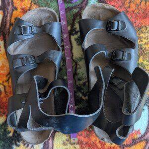 Birkenstock Athens Gladiator Sandals Size W10 M8 RARE